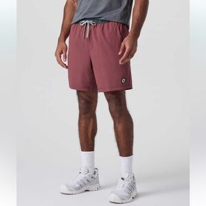 VUORI men’s Kore Shorts in Mauve